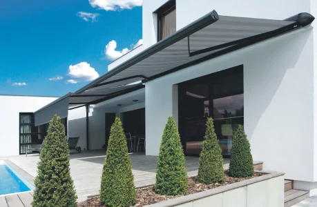 Store banne extérieur monobloc Rête Menuiserie