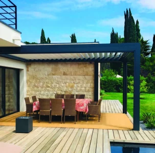 Pergola lames orientables